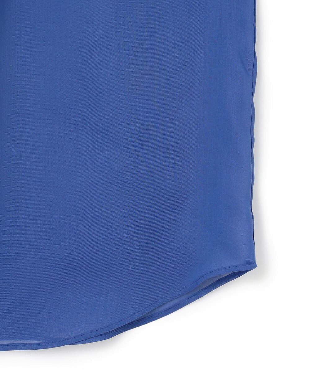 23区 【洗える】シアービエラ タックデザイン ブラウス 