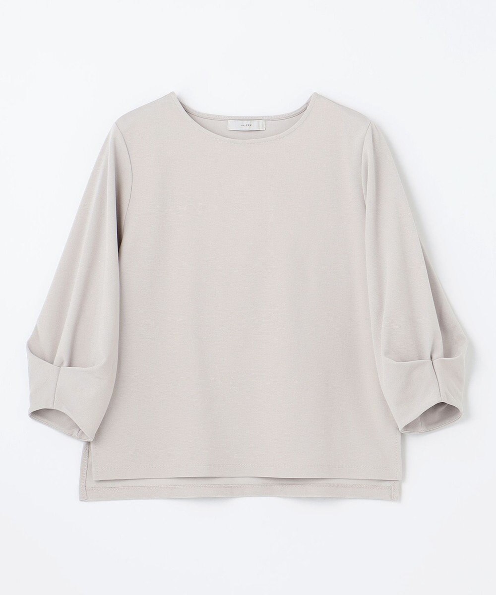 ANY L 【洗濯機可】袖タックプルオーバー 