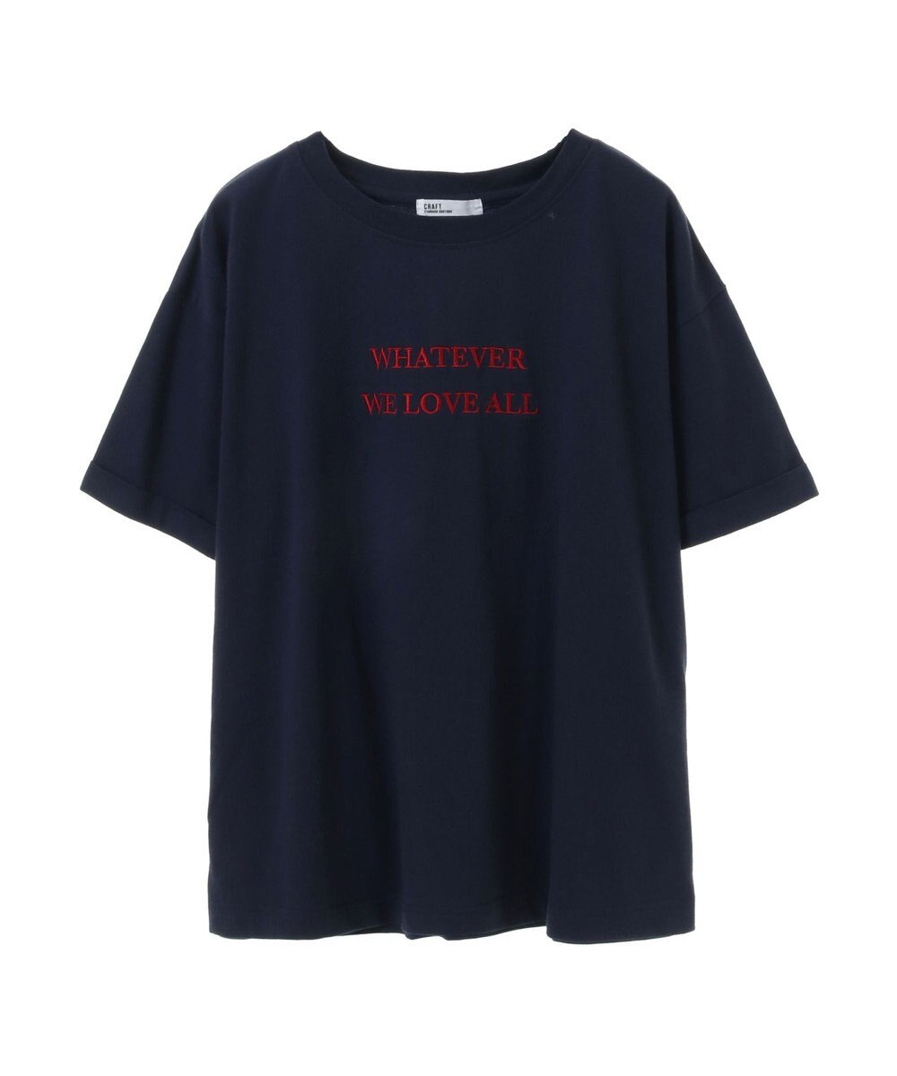 CRAFT STANDARD BOUTIQUE 刺繍ロゴＴシャツ 