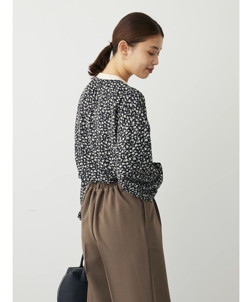 Green Parks ・ＥＬＥＮＣＡＲＥ　ＤＵＥコバナパイピングブラウス 