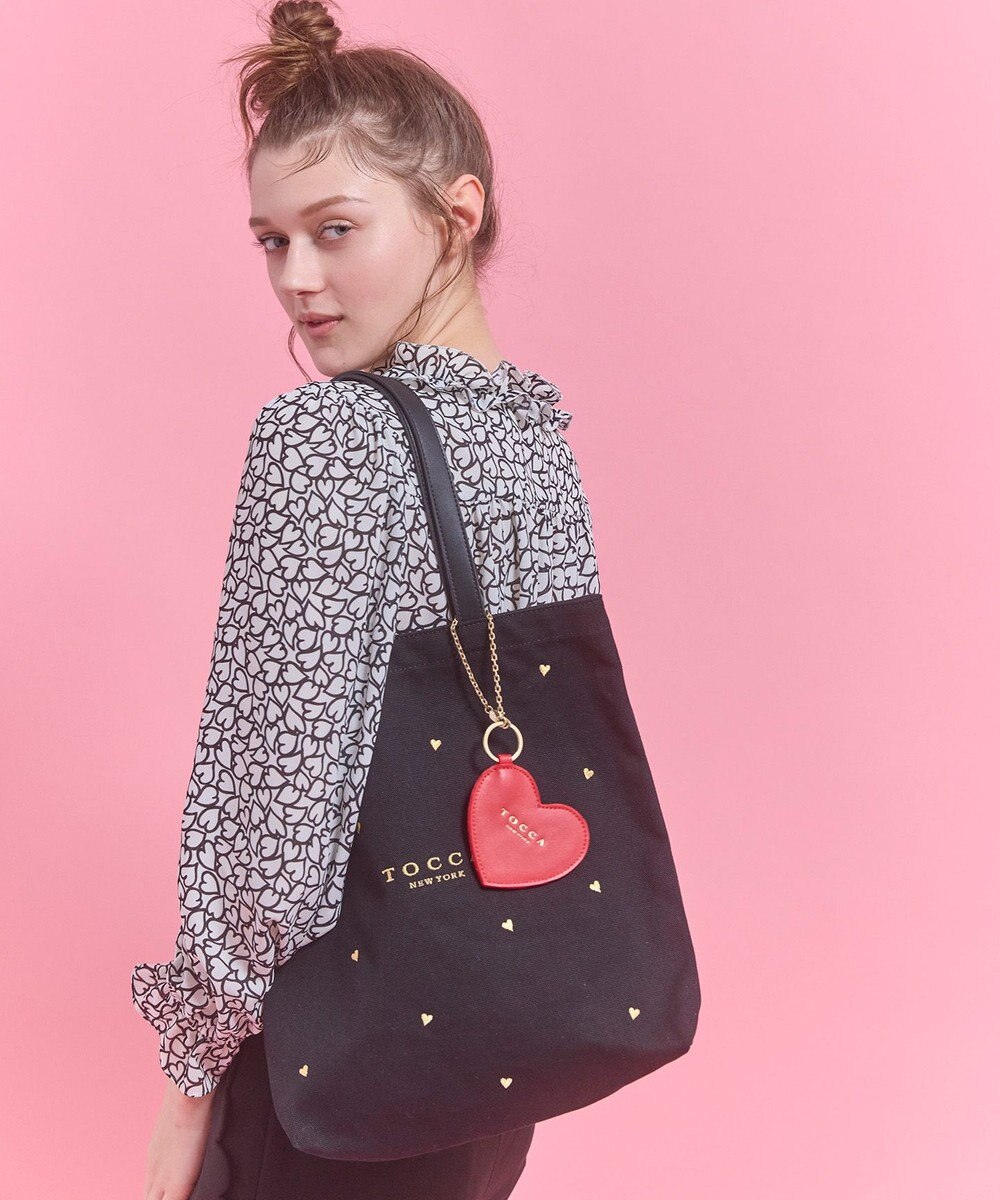 TOCCA 【chayさん着用】【WEB＆一部店舗限定・A4サイズ対応】LUCKY TWINKLE CANVASTOTE キャンバストートバッグ 