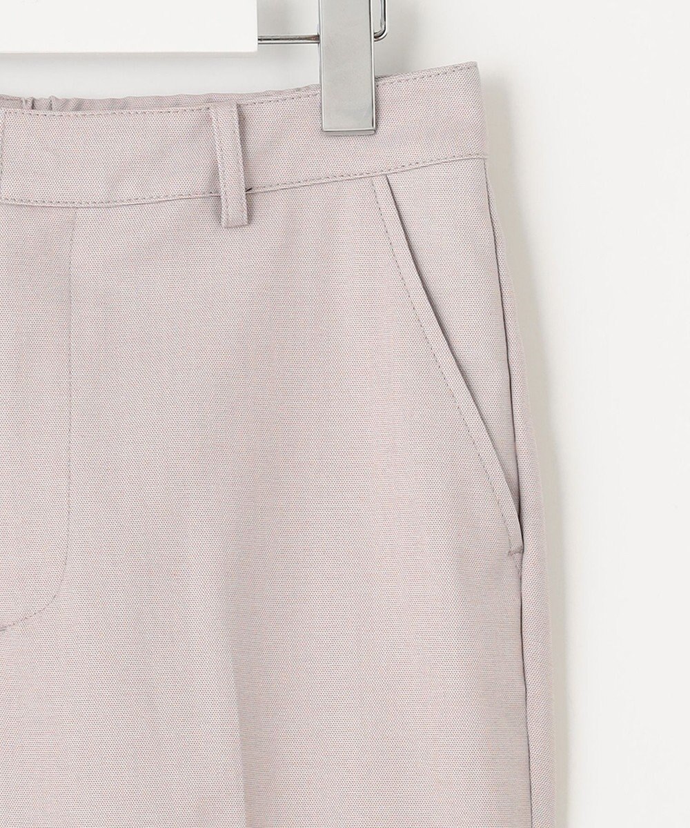 J.PRESS LADIES 【洗える】シャークスキン テーパード パンツ 