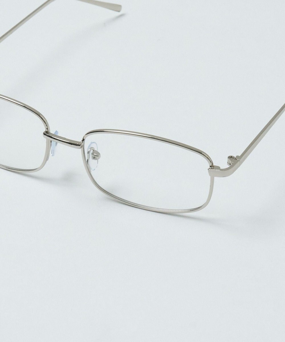 WEGO メタルフレームクリアアイウェア 