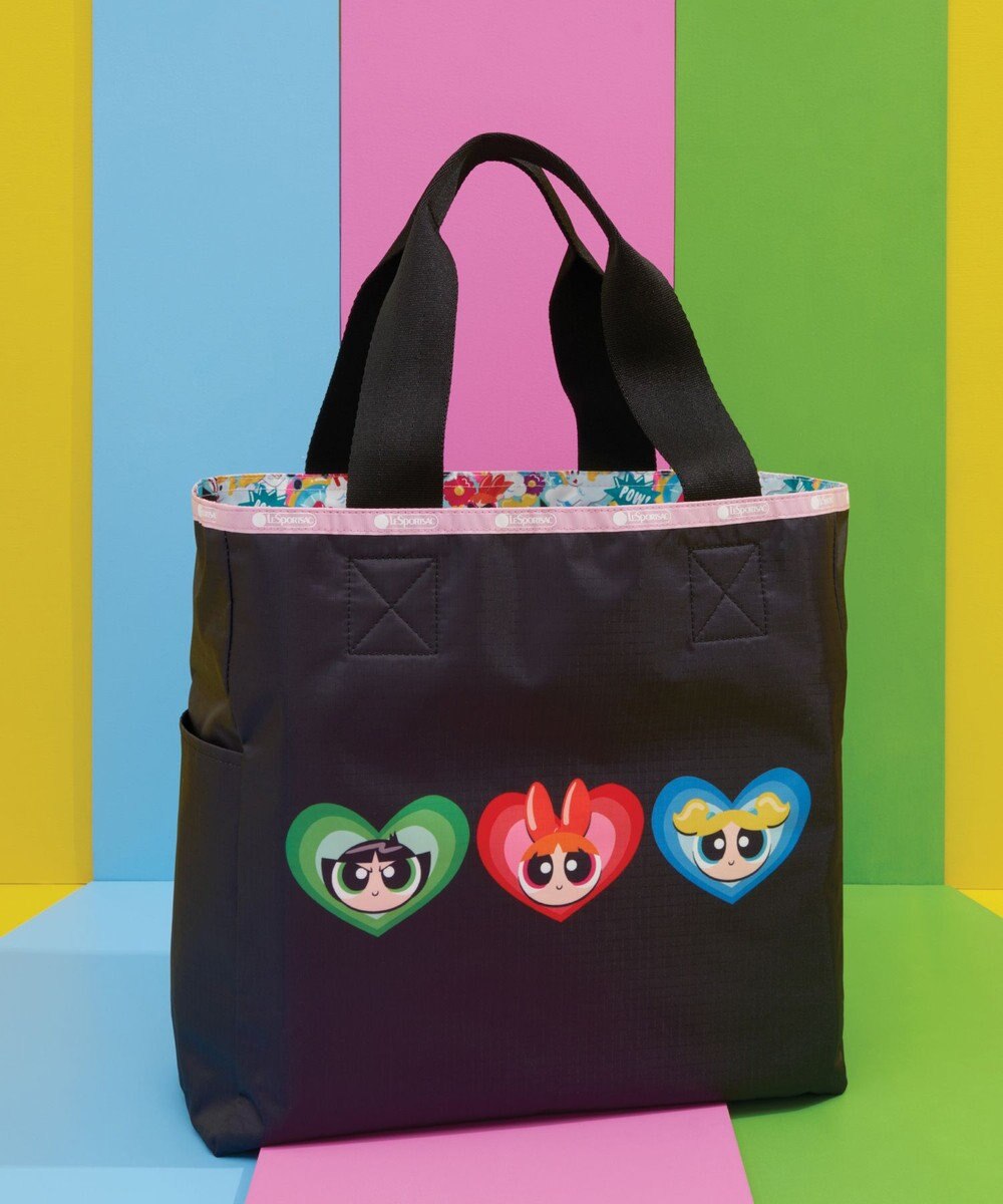 LeSportsac LG REVERSIBLE TOTE/パワーパフ ガールズガールズパワートート 