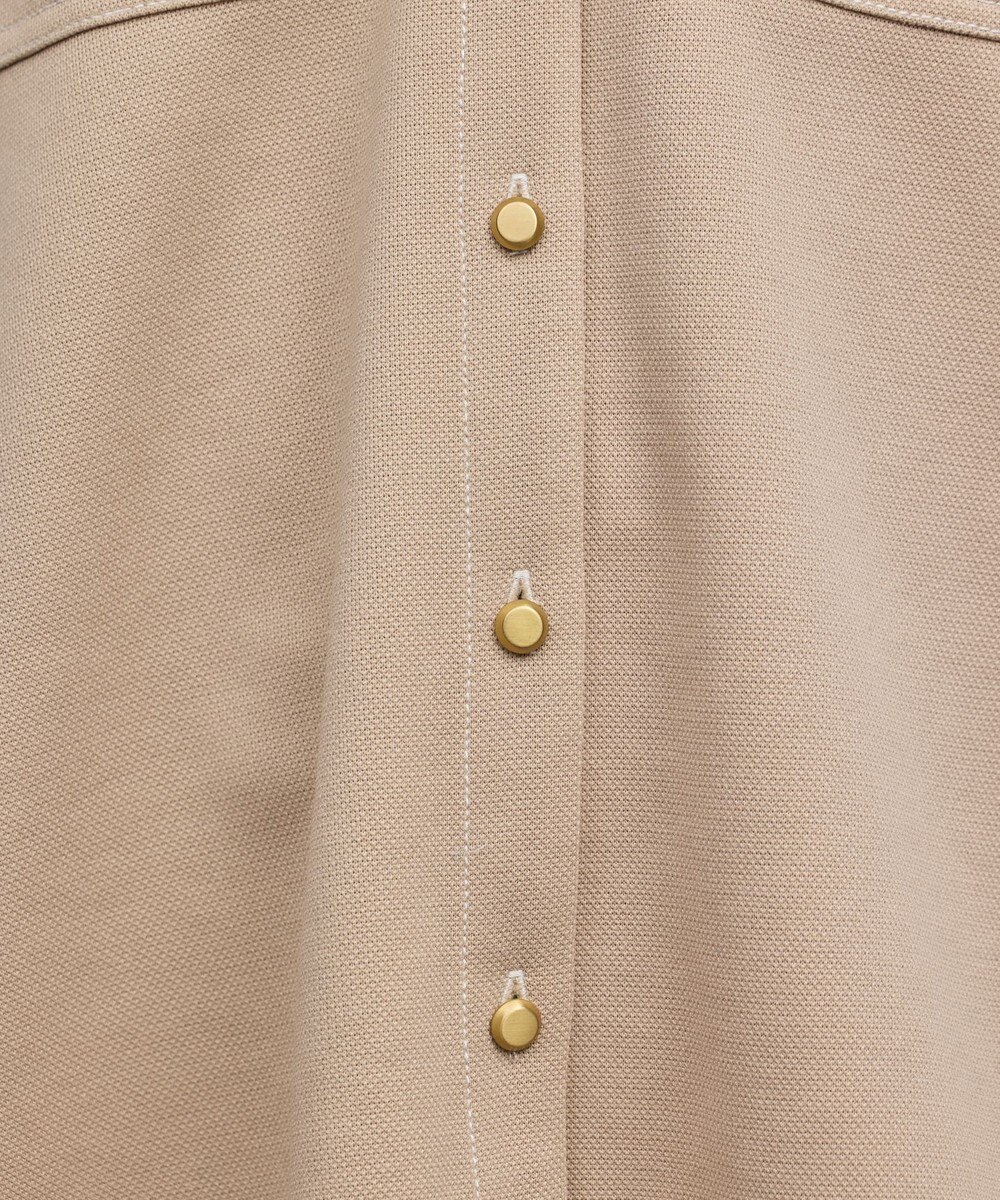 GRACE CONTINENTAL ジャージビッグシャツ 