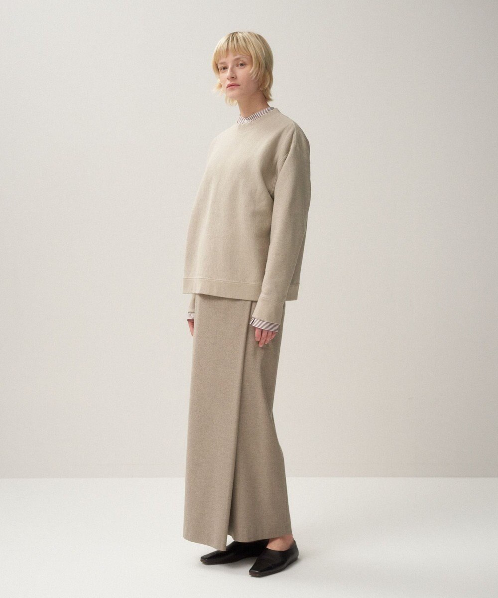 ATON NATURAL DYED URAKE | オーバーサイズスウェット - UNISEX 