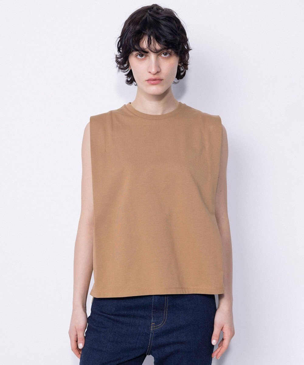 NAVE 【ReNAVE・洗える/接触冷感/UVケア】ファンクションＴ ノースリーブ 