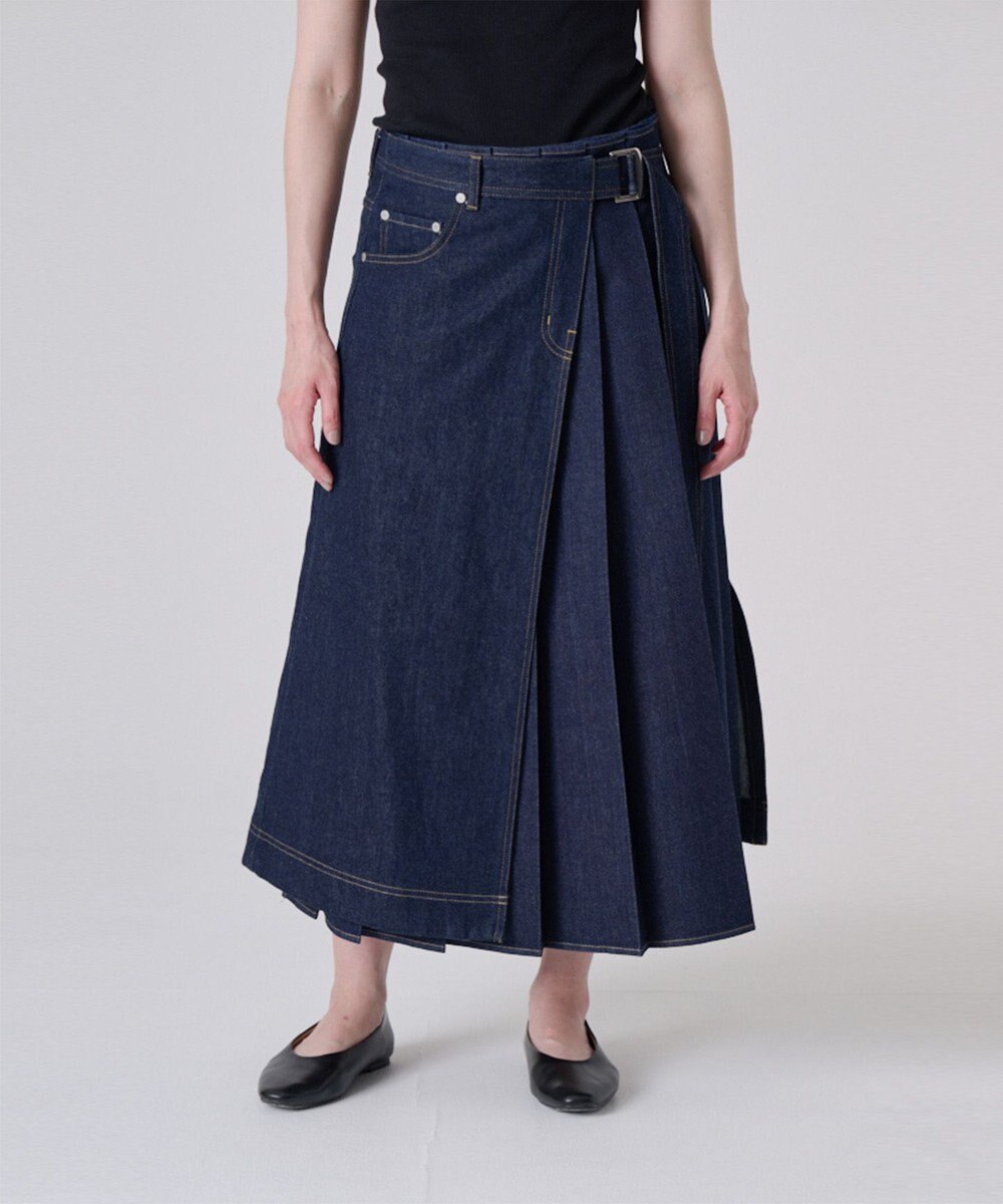 Ripo trenta anni ASYMMETRY デニムスカート 