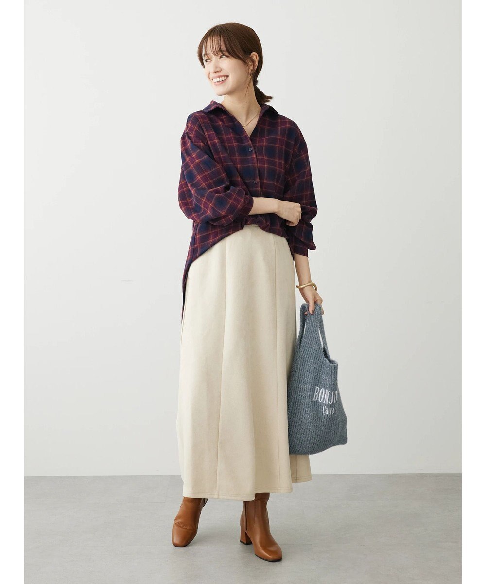 Green Parks ネルチェックシャツ 