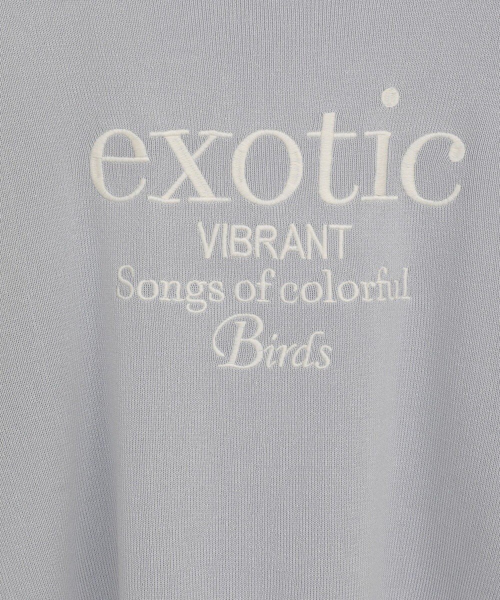 Green Parks ・ＥＬＥＮＣＡＲＥ　ＤＵＥ　ロゴ刺繍６分袖ニット 