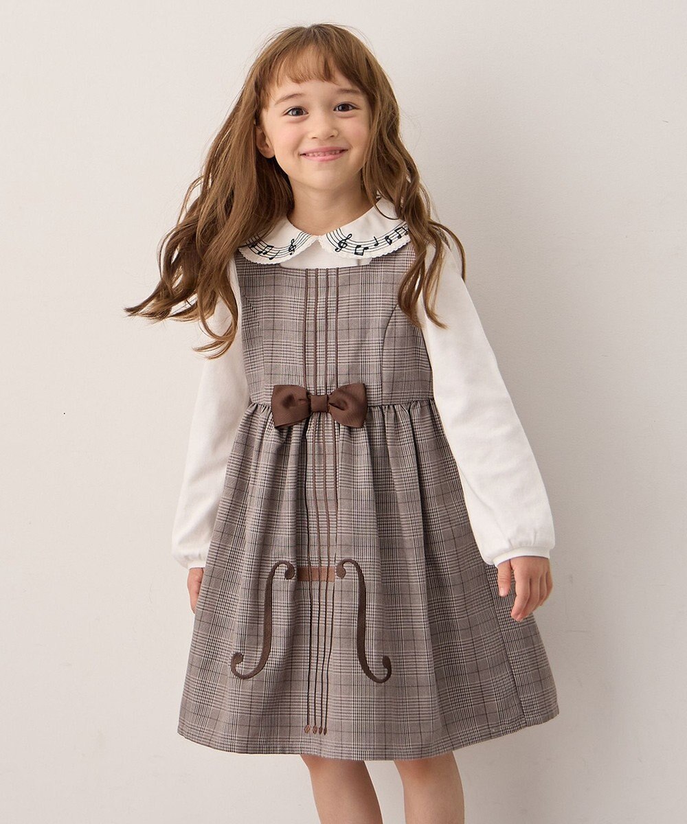 ANY KIDS メロディジャンパースカート 