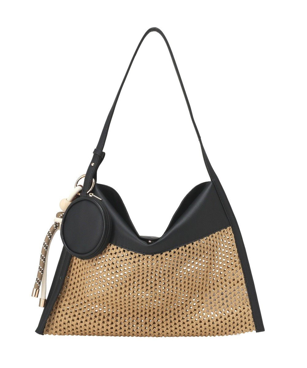 Green Parks 【２ＳＥＴ】ポーチチャーム付き雑材トートバッ 