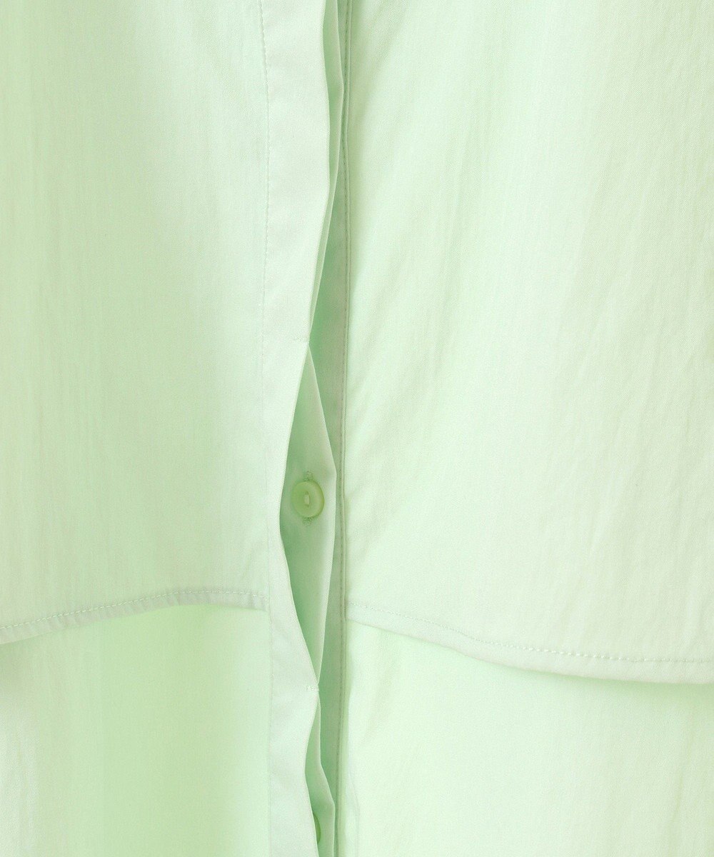 Green Parks イージーケア比翼フライヨークチュニック 