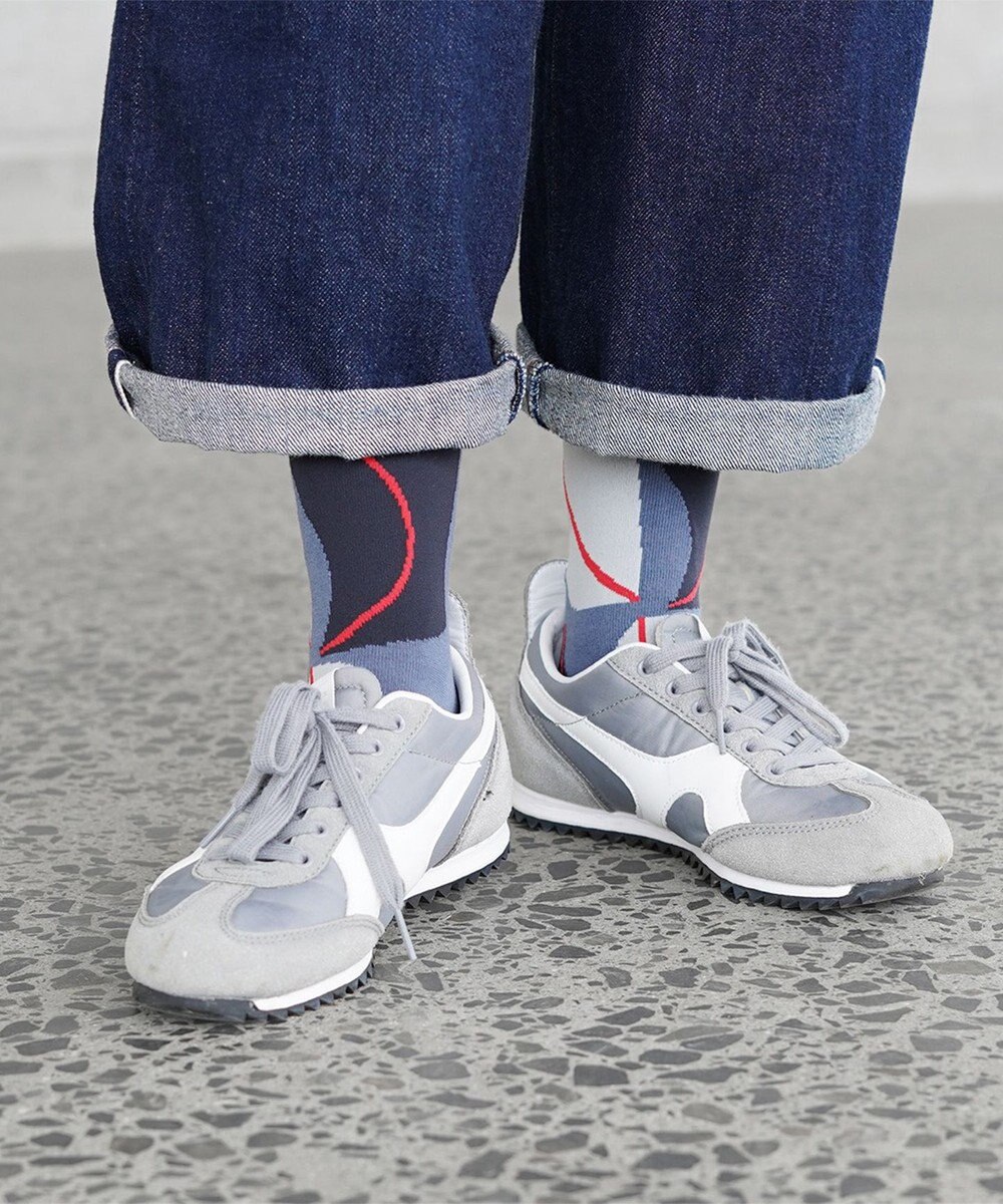 nitorito 【UNISEX】米沢オリジナル柄 nuts 靴下 