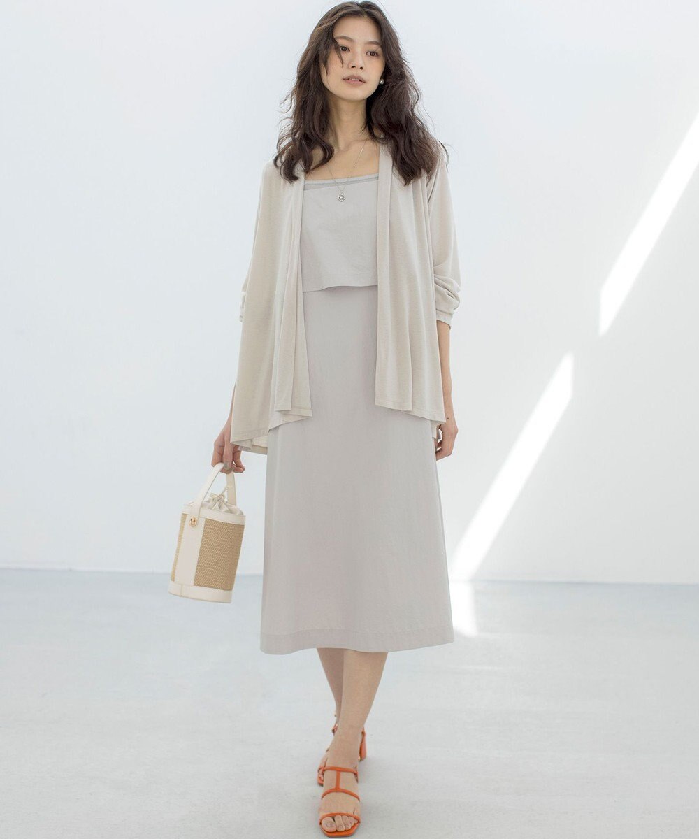 組曲 L エアリーキャミ ワンピース 