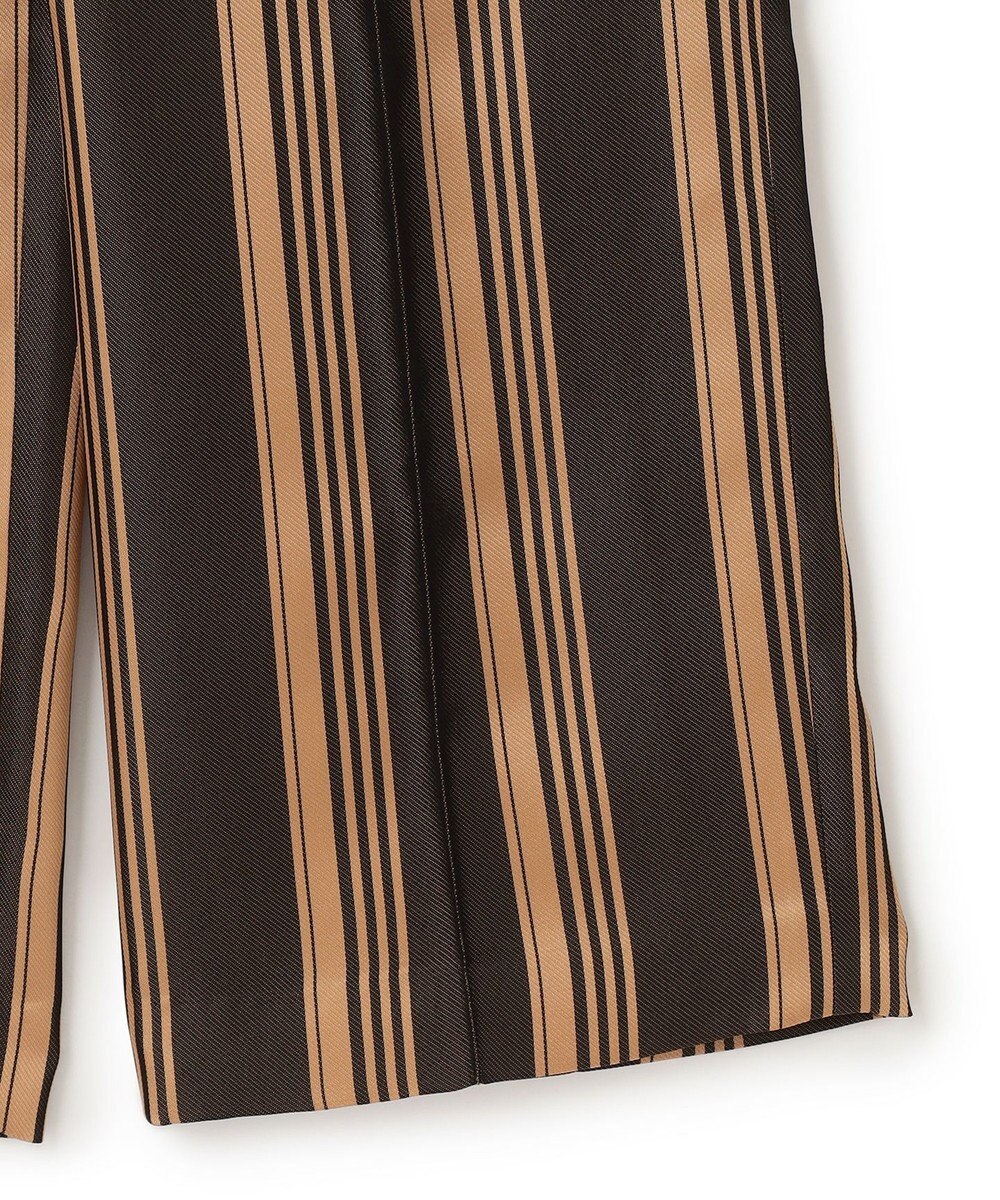 JOSEPH ビッグストライプ　キャロットトラウザーズ 