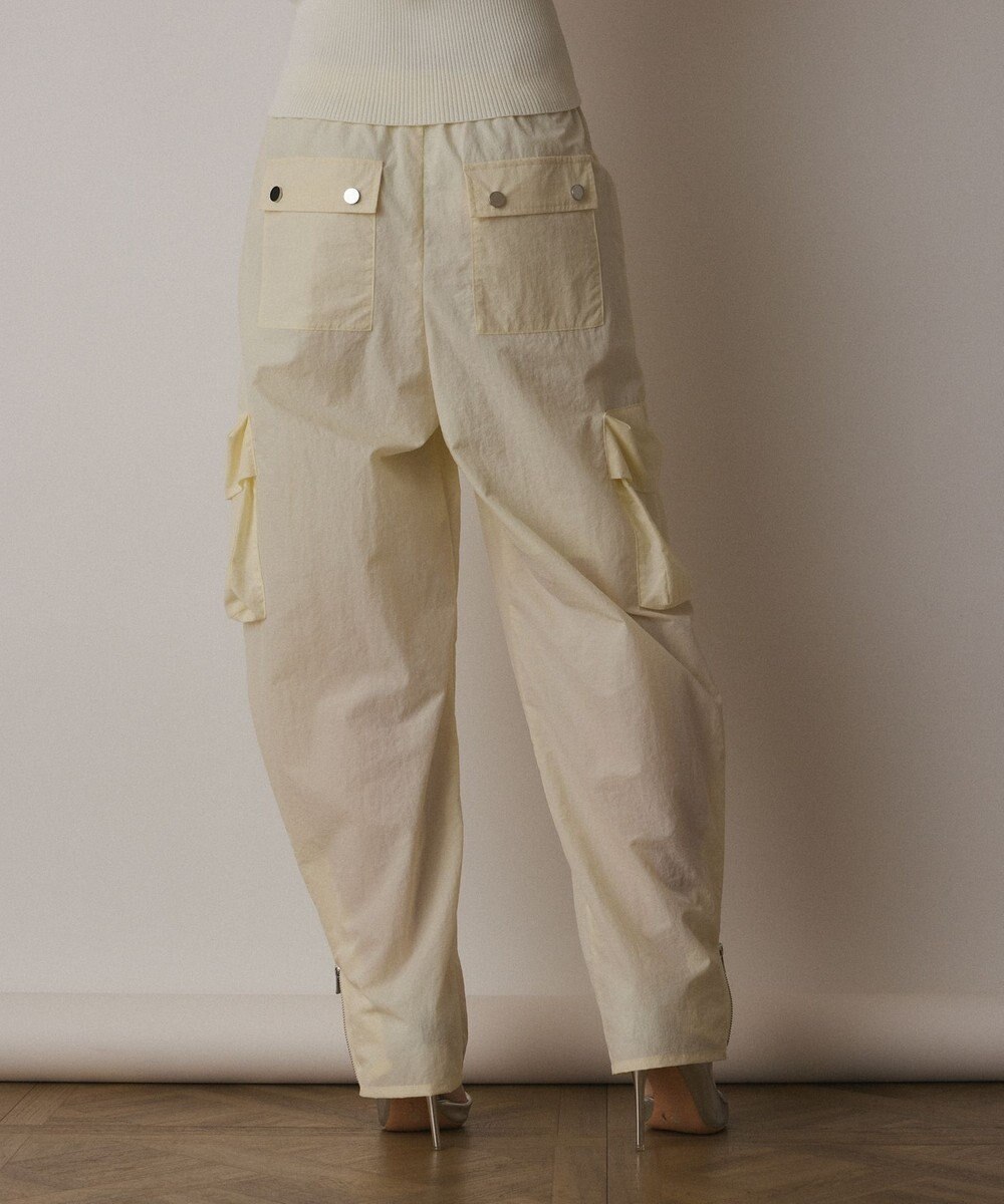 GRACE CONTINENTAL ナイロンジップカーゴパンツ 