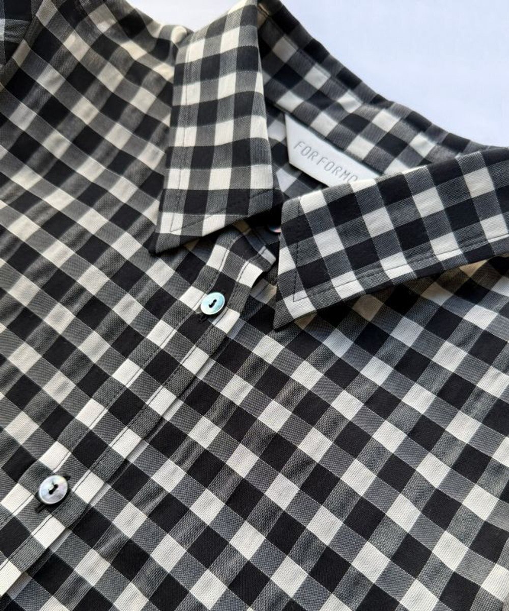 FORFORMO Tuck Puff Sleeve Shirt タックパフスリーブシャツ 