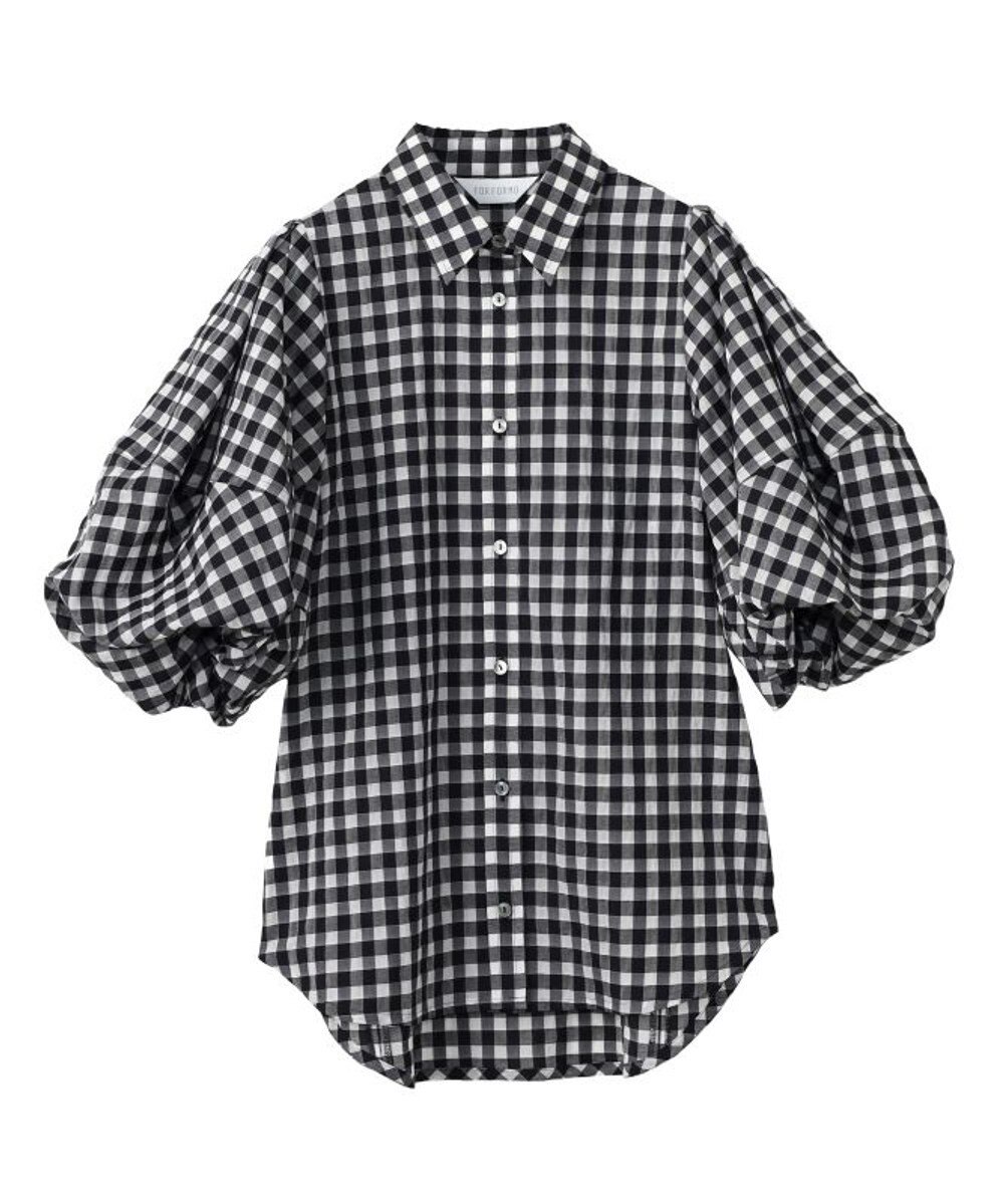 FORFORMO Tuck Puff Sleeve Shirt タックパフスリーブシャツ 