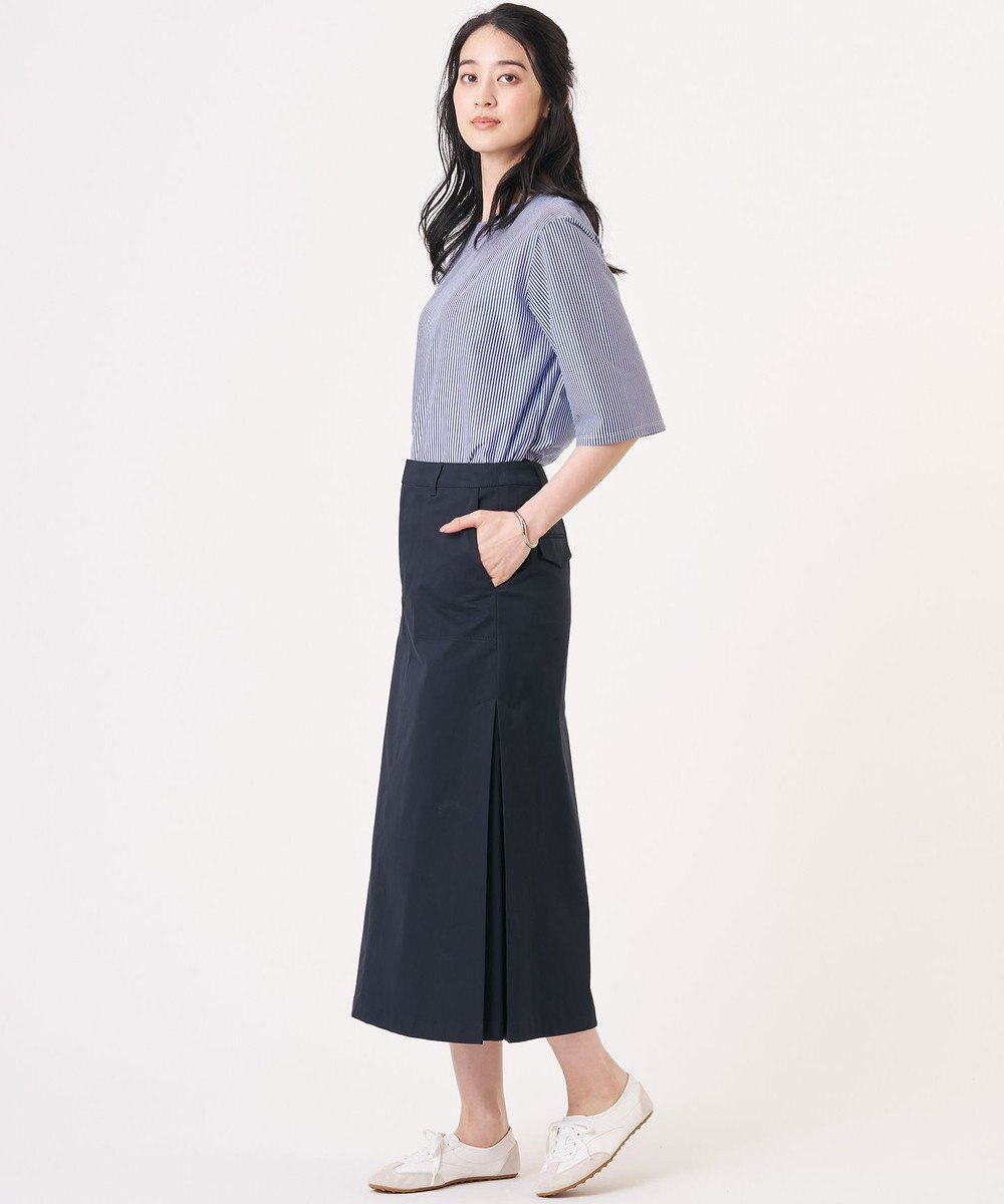 J.PRESS LADIES S 20チノストレッチ スカート 
