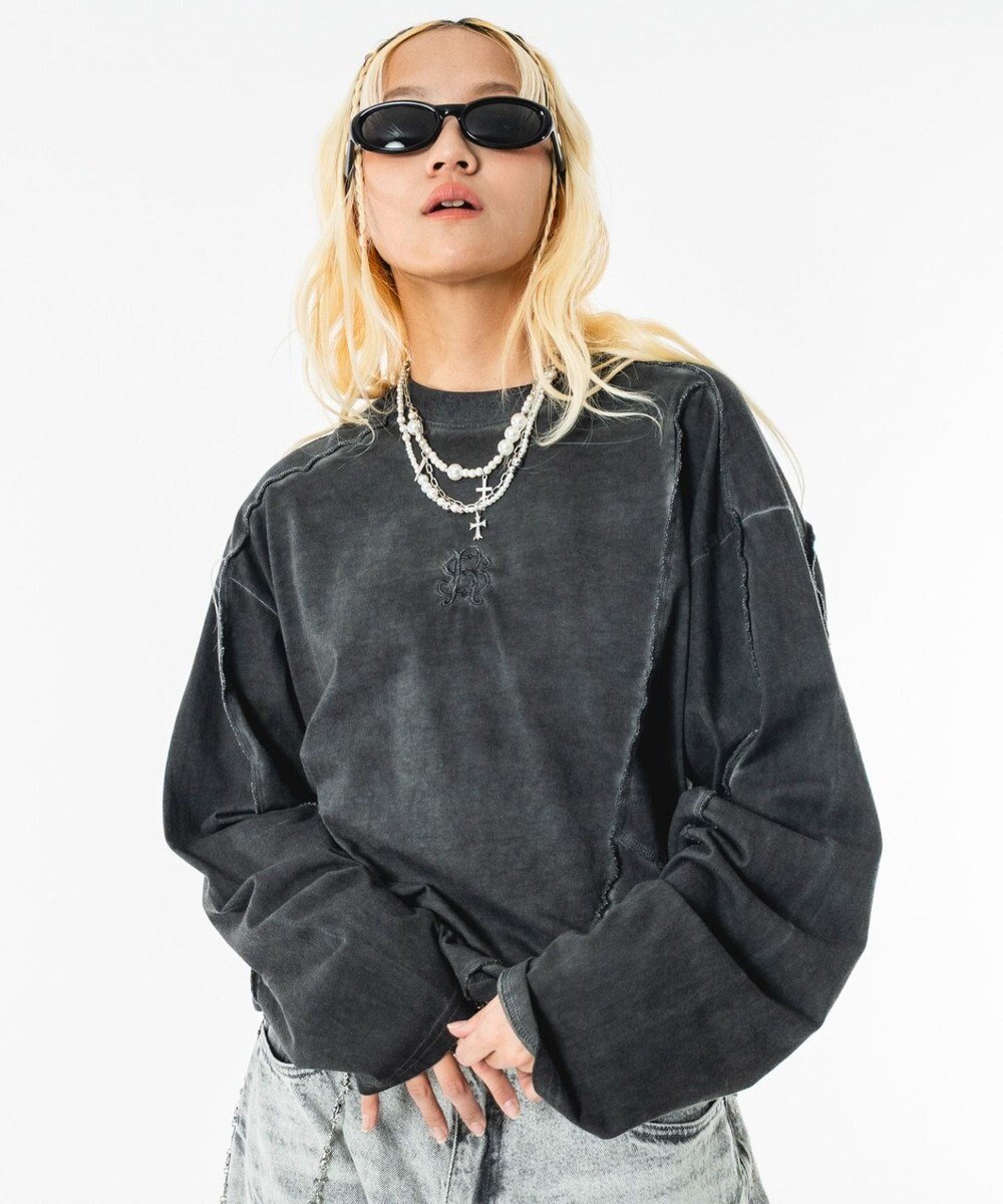 WEGO 【ユニセックス着用ITEM】コールドダイスウィッチングT（LS） 