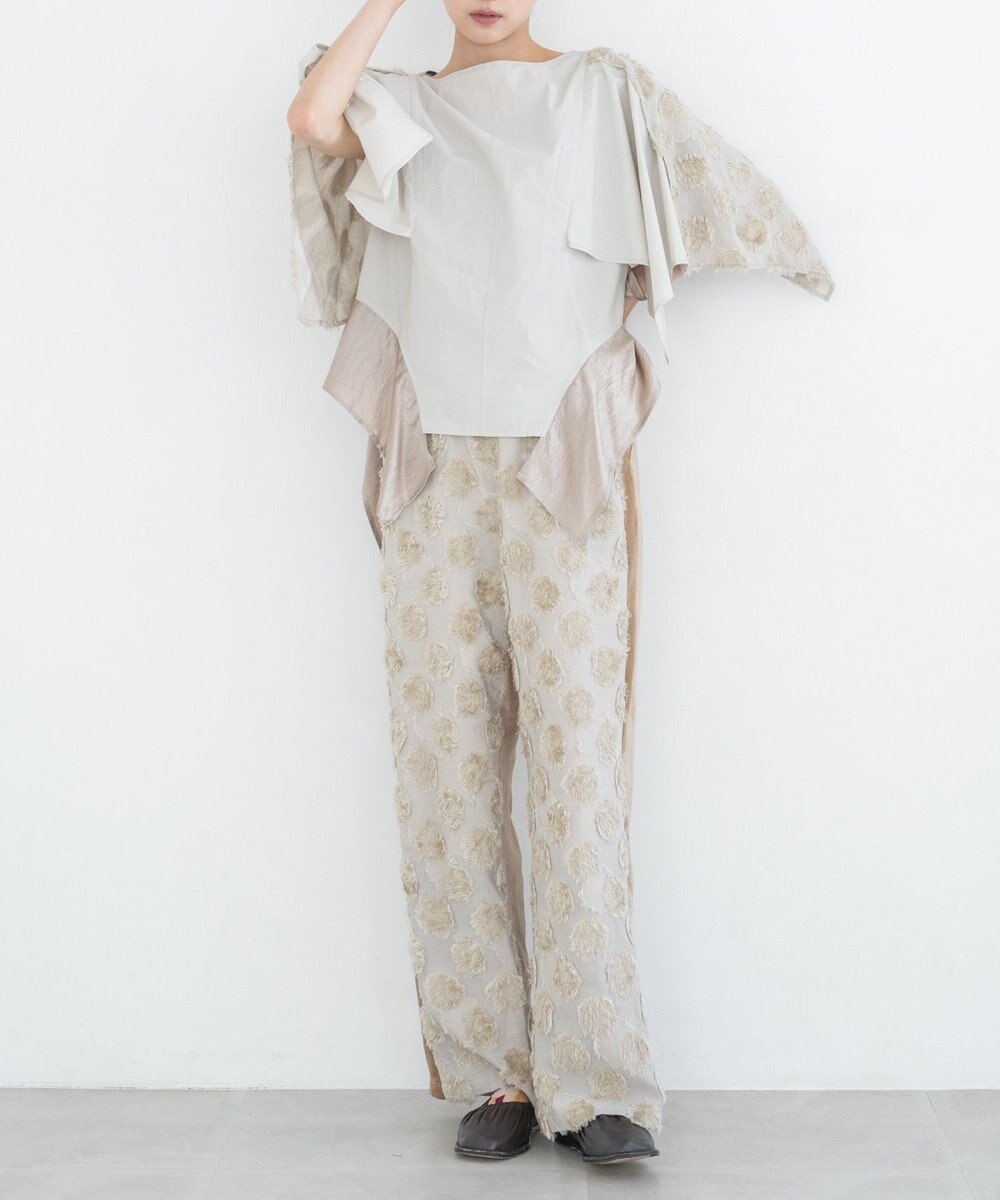 COQ SEA DOT ジャガードサイドラインパンツ 