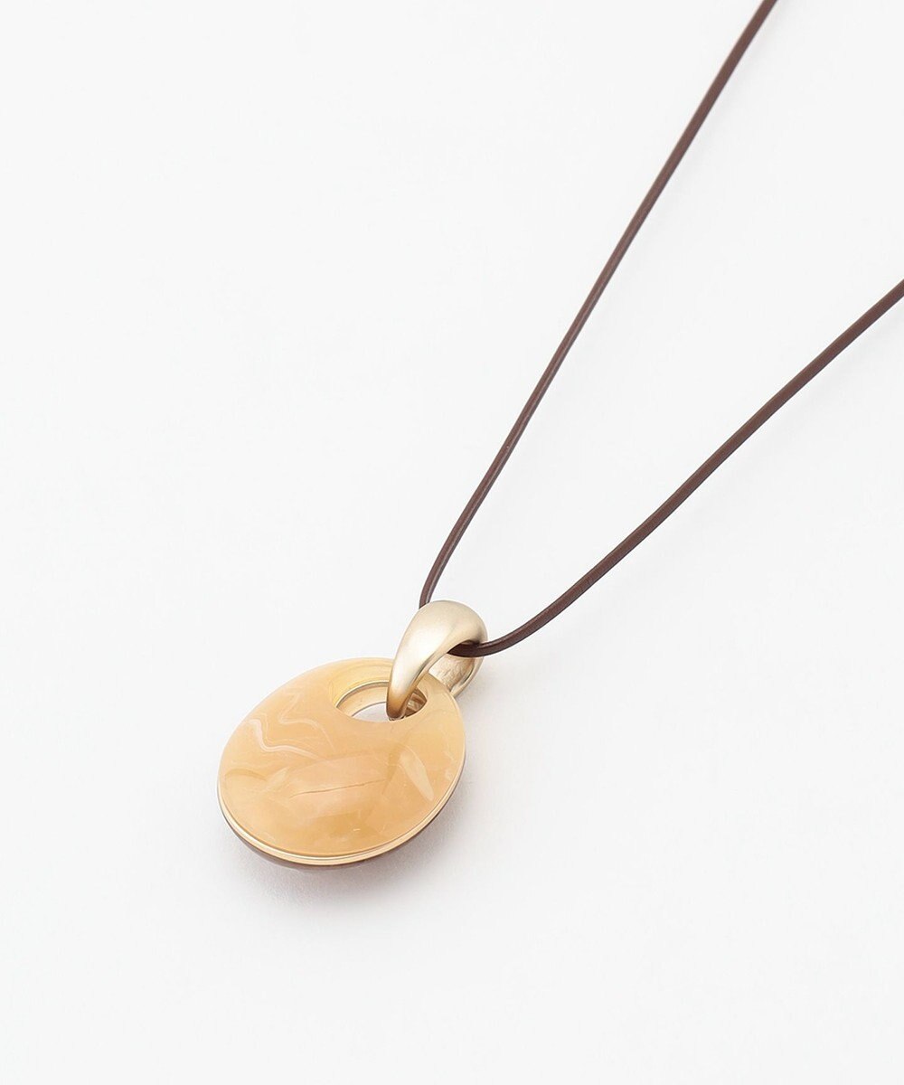 J.PRESS LADIES 【リバーシブル】マーブル ネックレス 