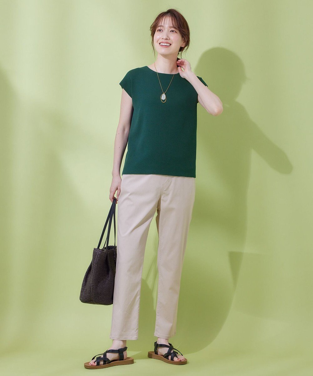 ANY 【ウエストゴム/ストレッチ】大人の７daysデイリーパンツ 