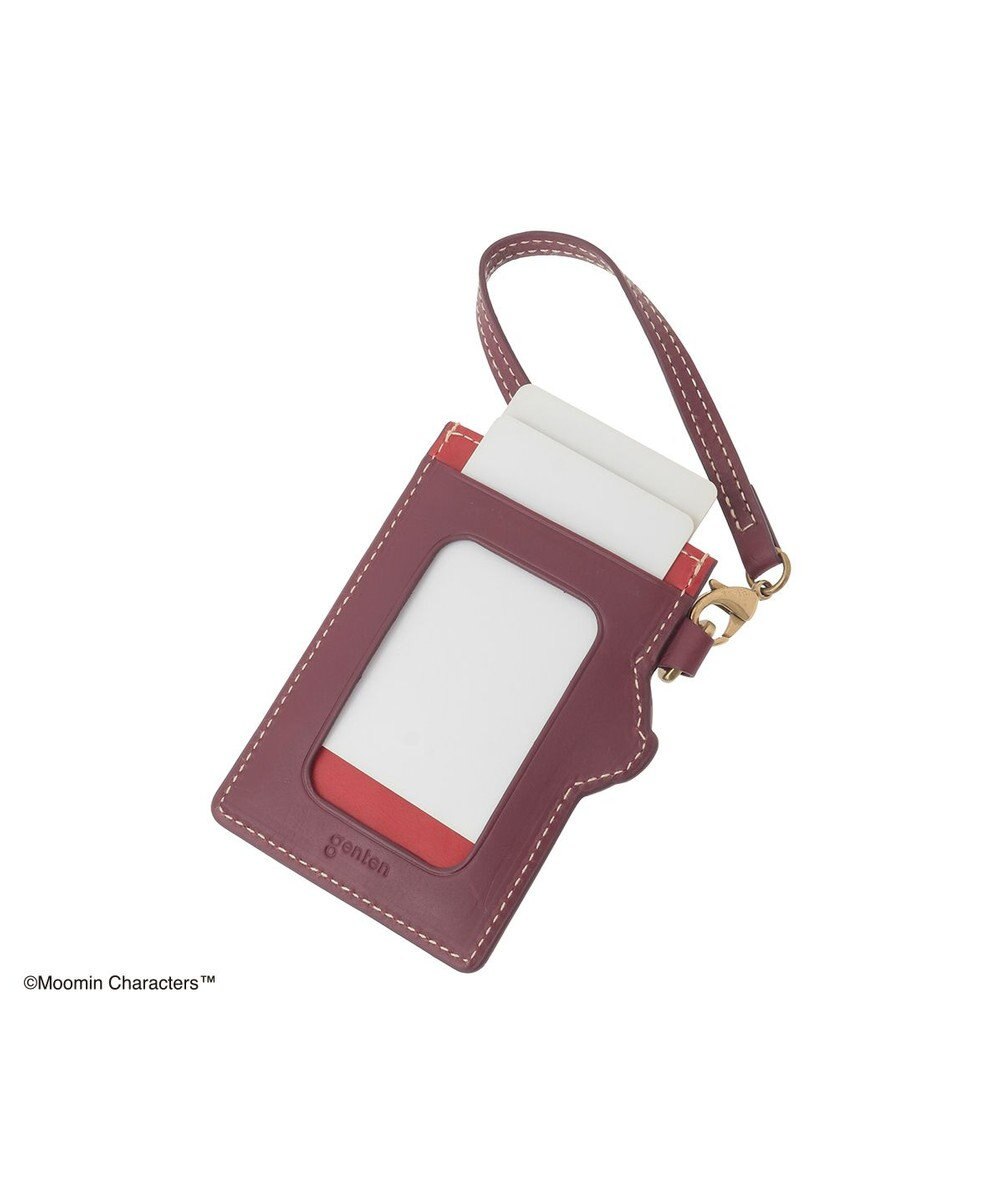 genten MOOMIN collection はみ出しパスケース「リトルミイ」 