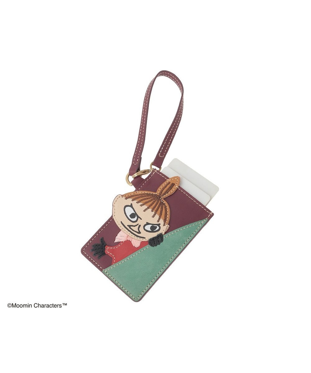 genten MOOMIN collection はみ出しパスケース「リトルミイ」 