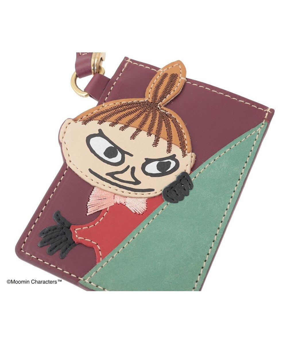 genten MOOMIN collection はみ出しパスケース「リトルミイ」 