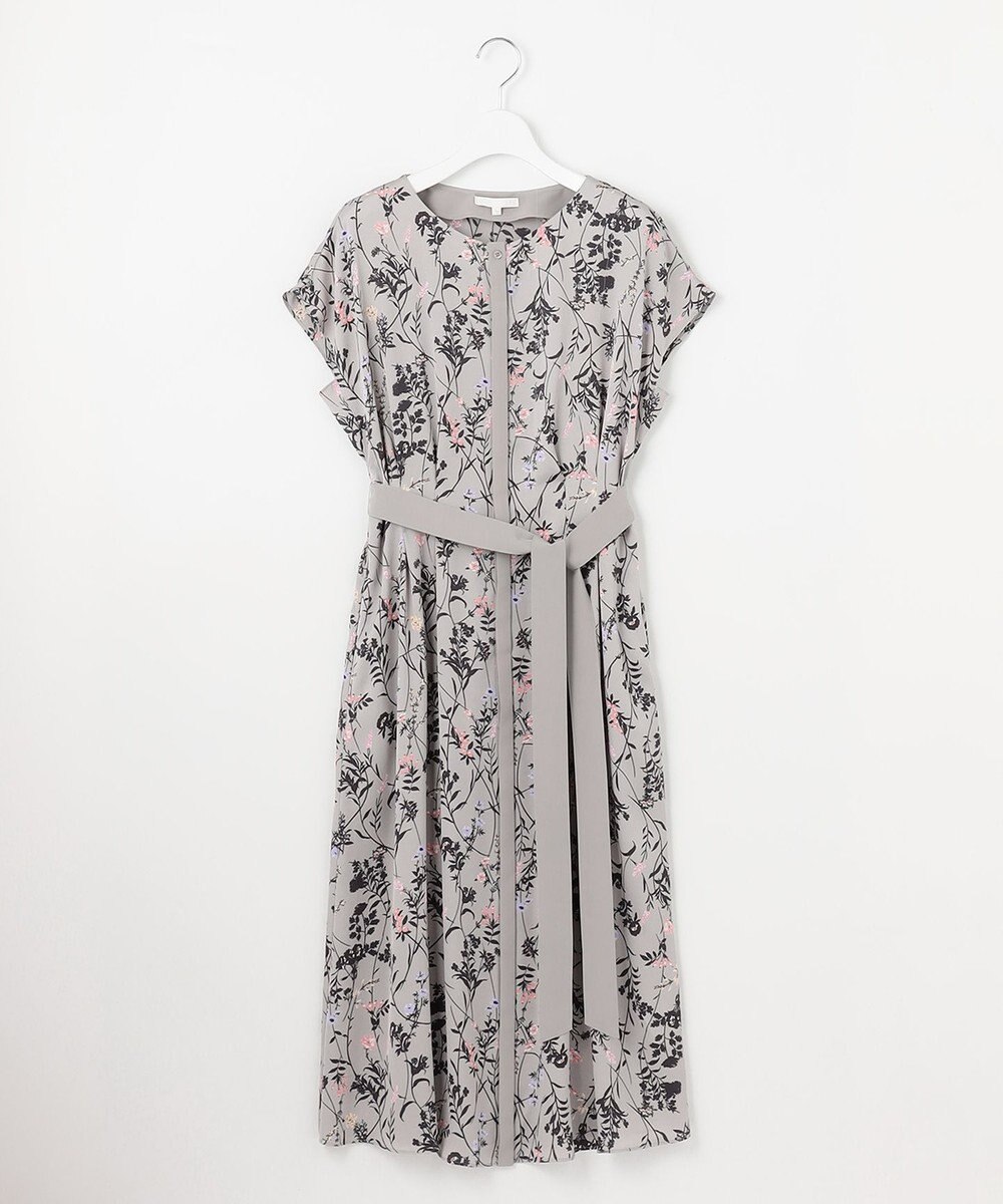 自由区 S 【ご好評につき追加生産・新色追加】ハーバルフロープリント ワンピース 