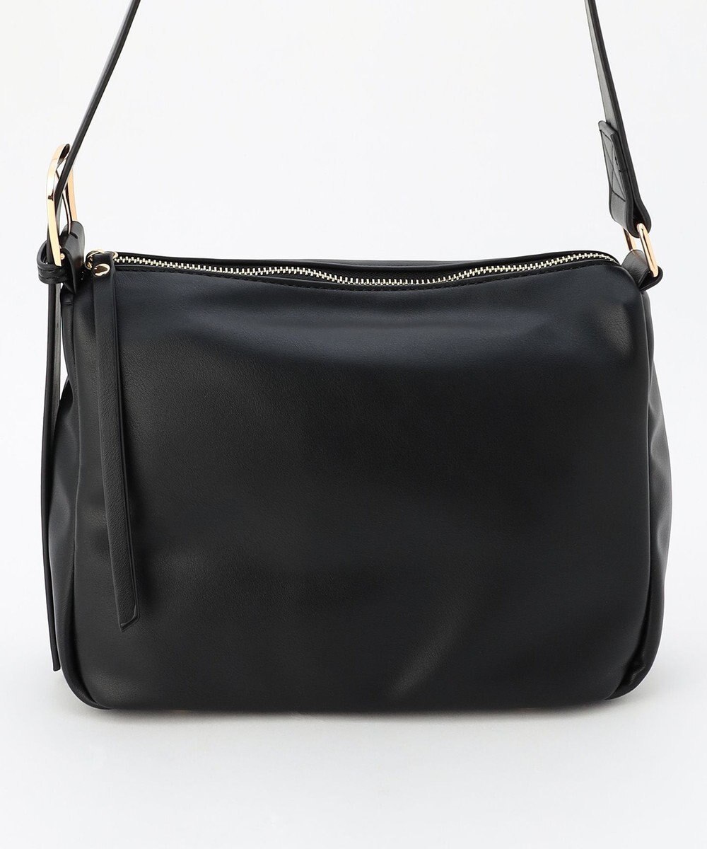 LA BAGAGERIE 【maison vert】 【チェーンチャーム・ミニポーチ付き】2WAYベルトワンショルダー 