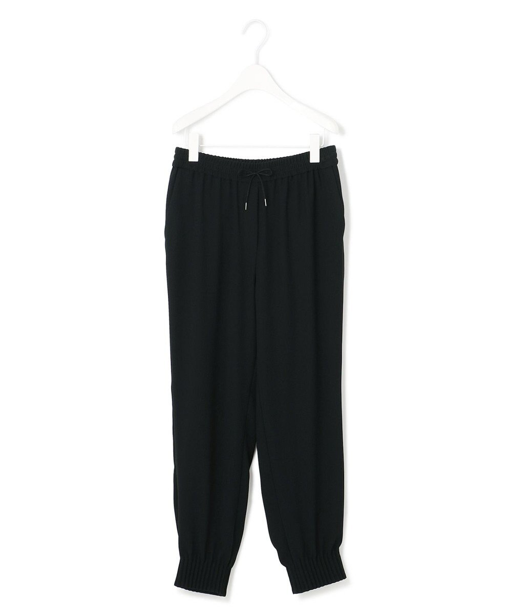 ICB 【WEB限定カラーあり・洗える】ライトダブルクロス ジョガーパンツ 