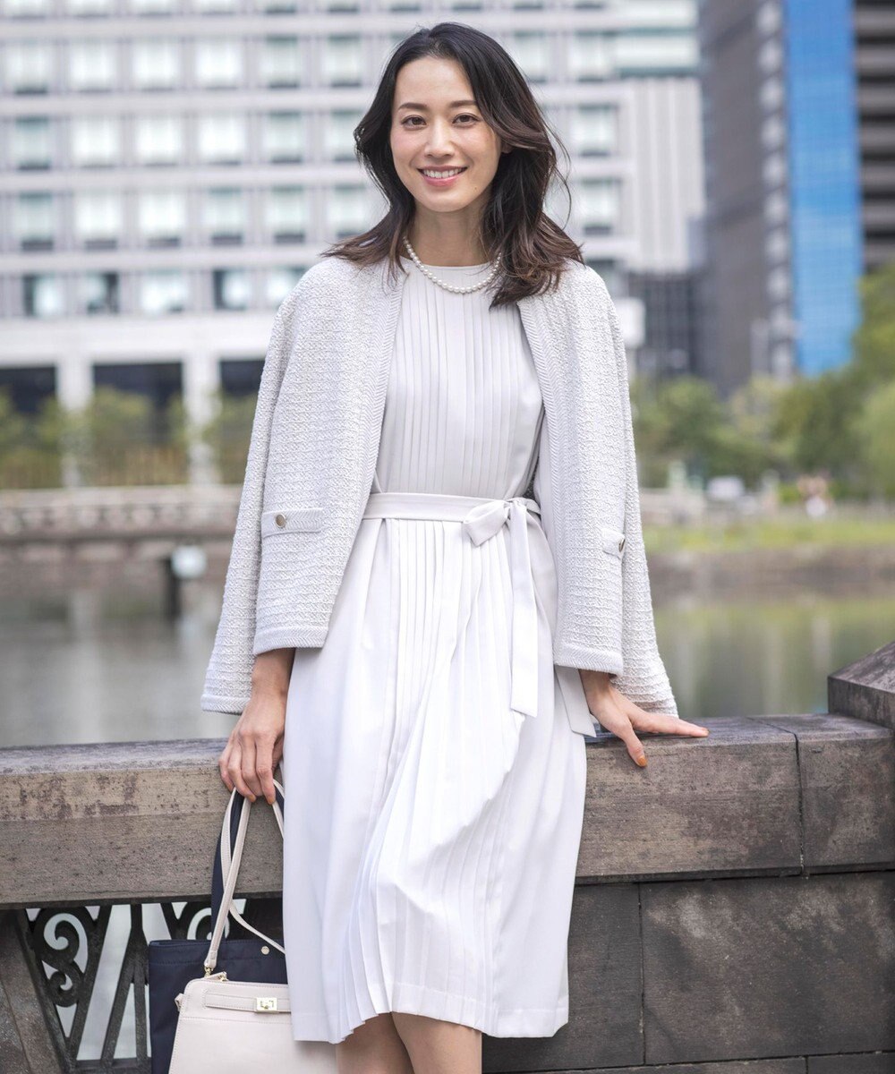 J.PRESS LADIES 【3way】2連パール ネックレス 