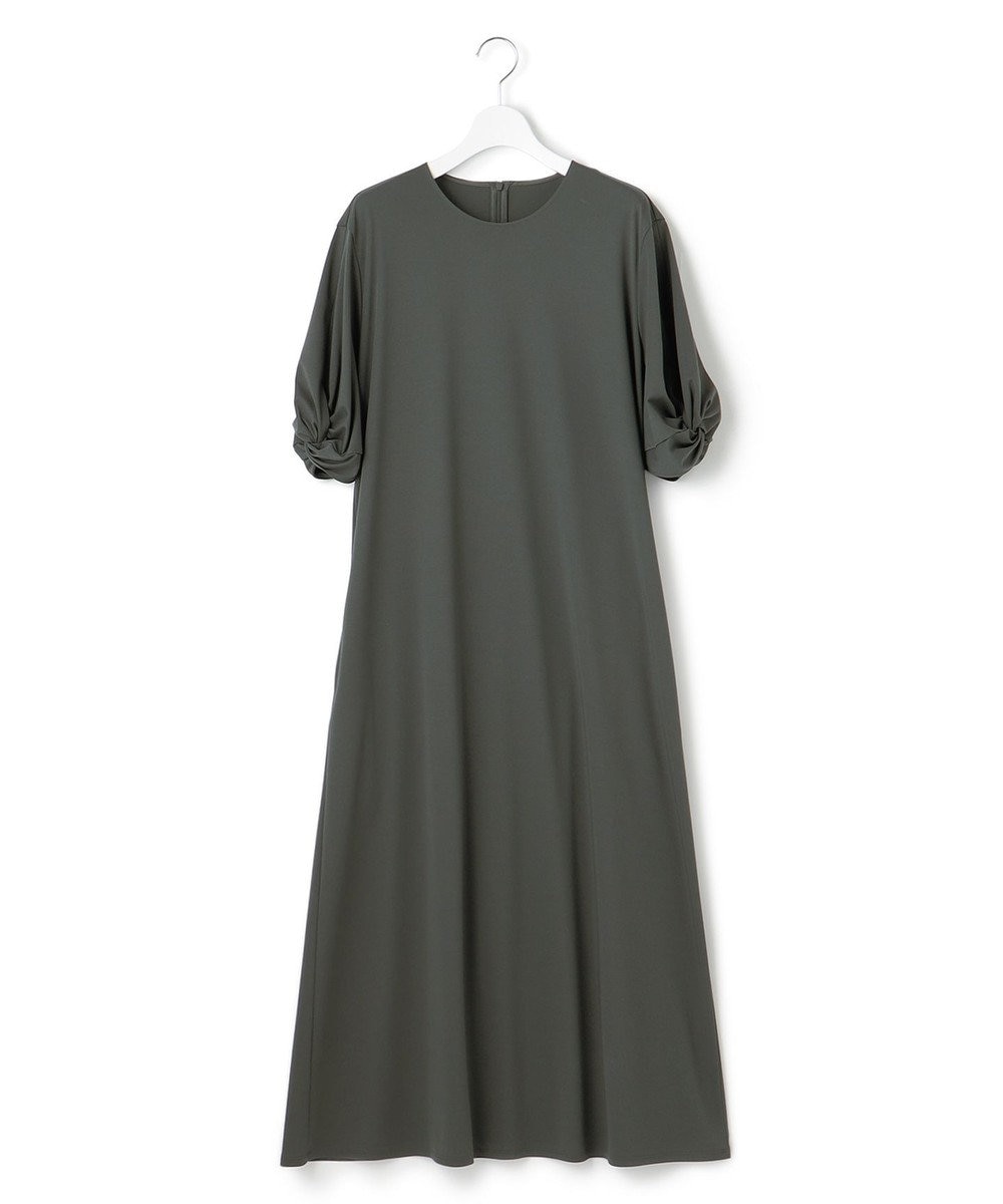 23区 L 【洗える】ライトスムース Aライン ワンピース 