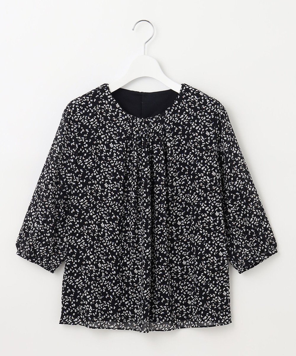 J.PRESS LADIES SMALL FLOWER プリント カットソー 