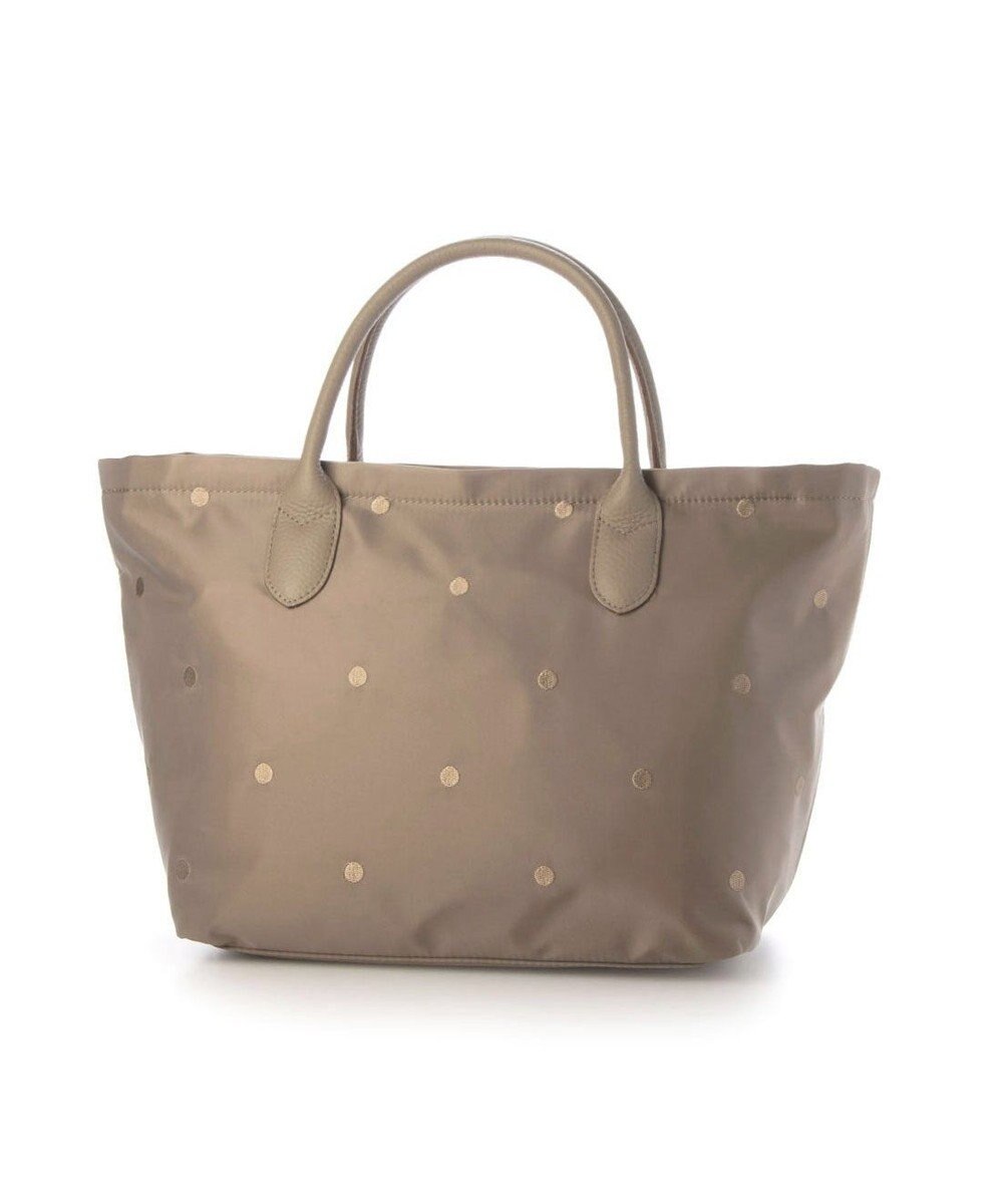 UNBILLION ペルケ perche / ナイロンドット刺繍2wayトート 