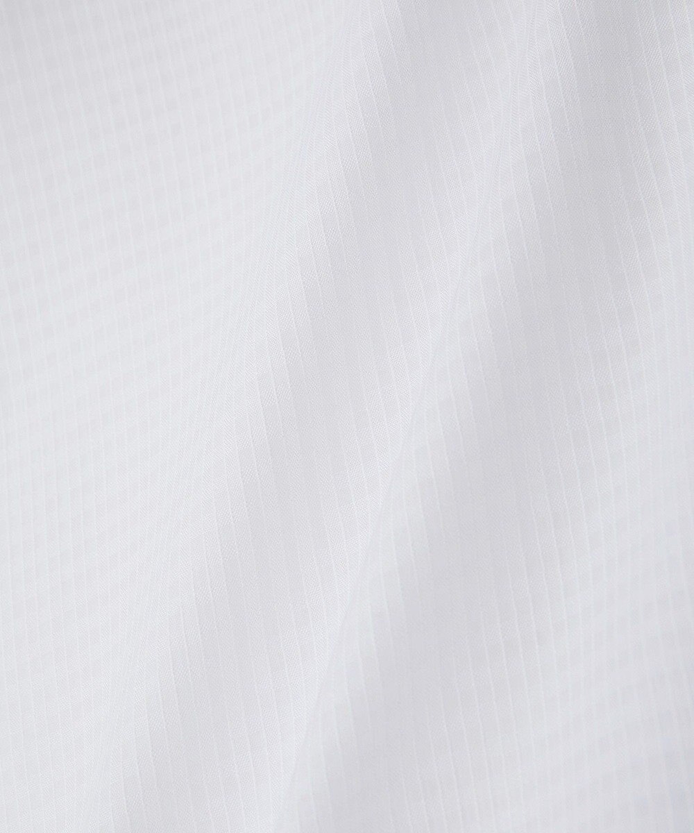 earth music&ecology ミニチェックバルーンスリーブブラウス 