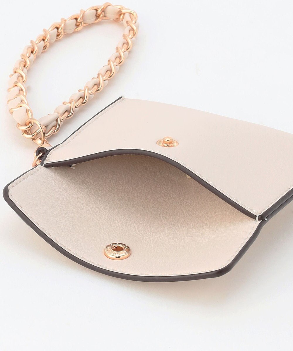 LA BAGAGERIE 【maison vert】 【チェーンチャーム・ミニポーチ付き】2WAYベルトワンショルダー 