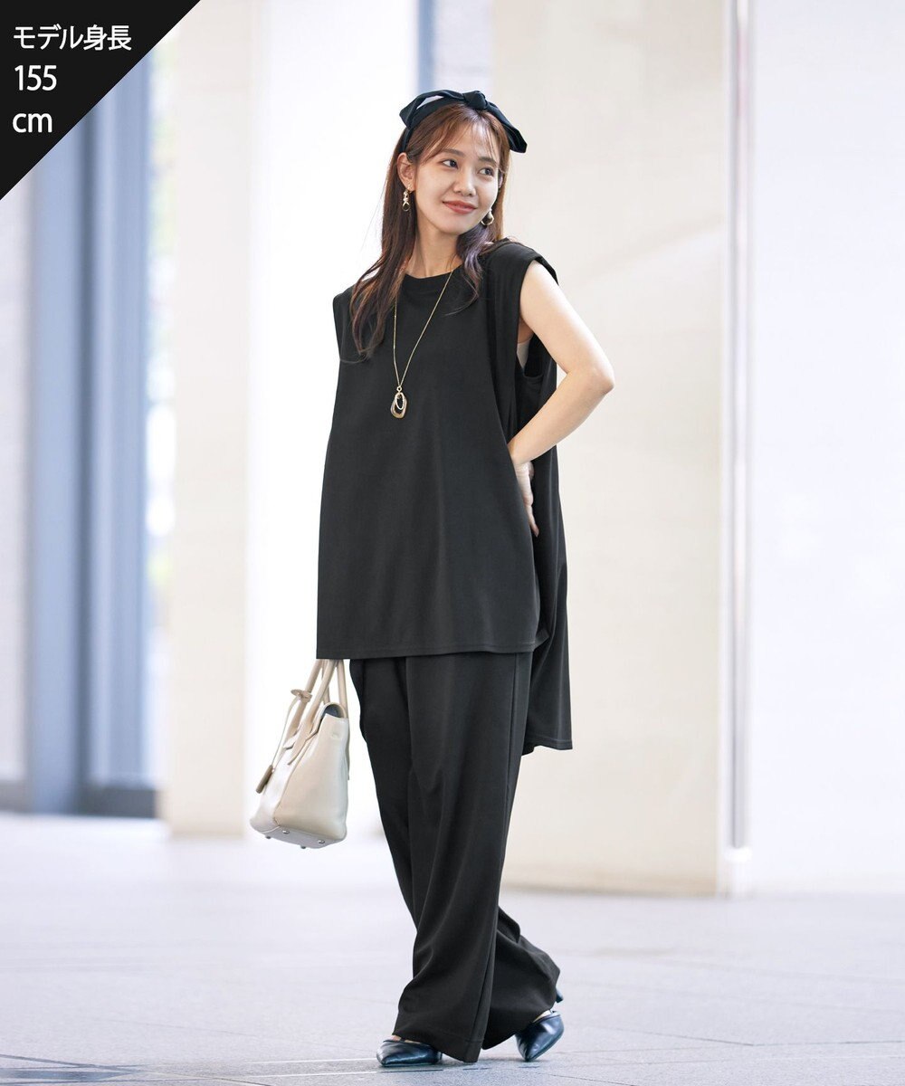 Tiaclasse 【洗える】カットツイルセットアップ（2点セット） 