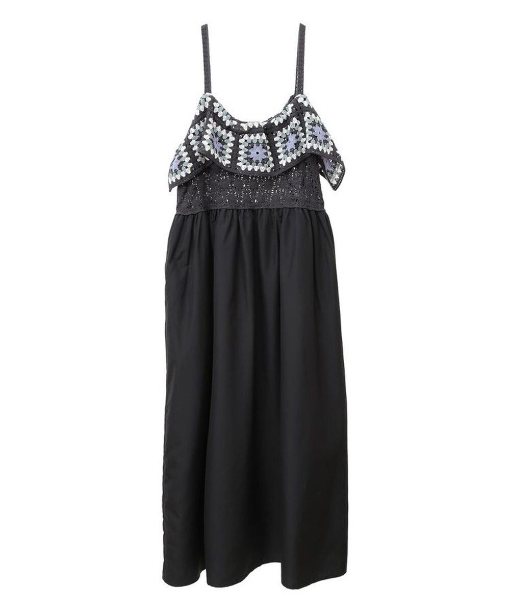 Green Parks ・ＳＵＧＡＲ　ＳＰＯＯＮ　クロシェキリカエワンピース 