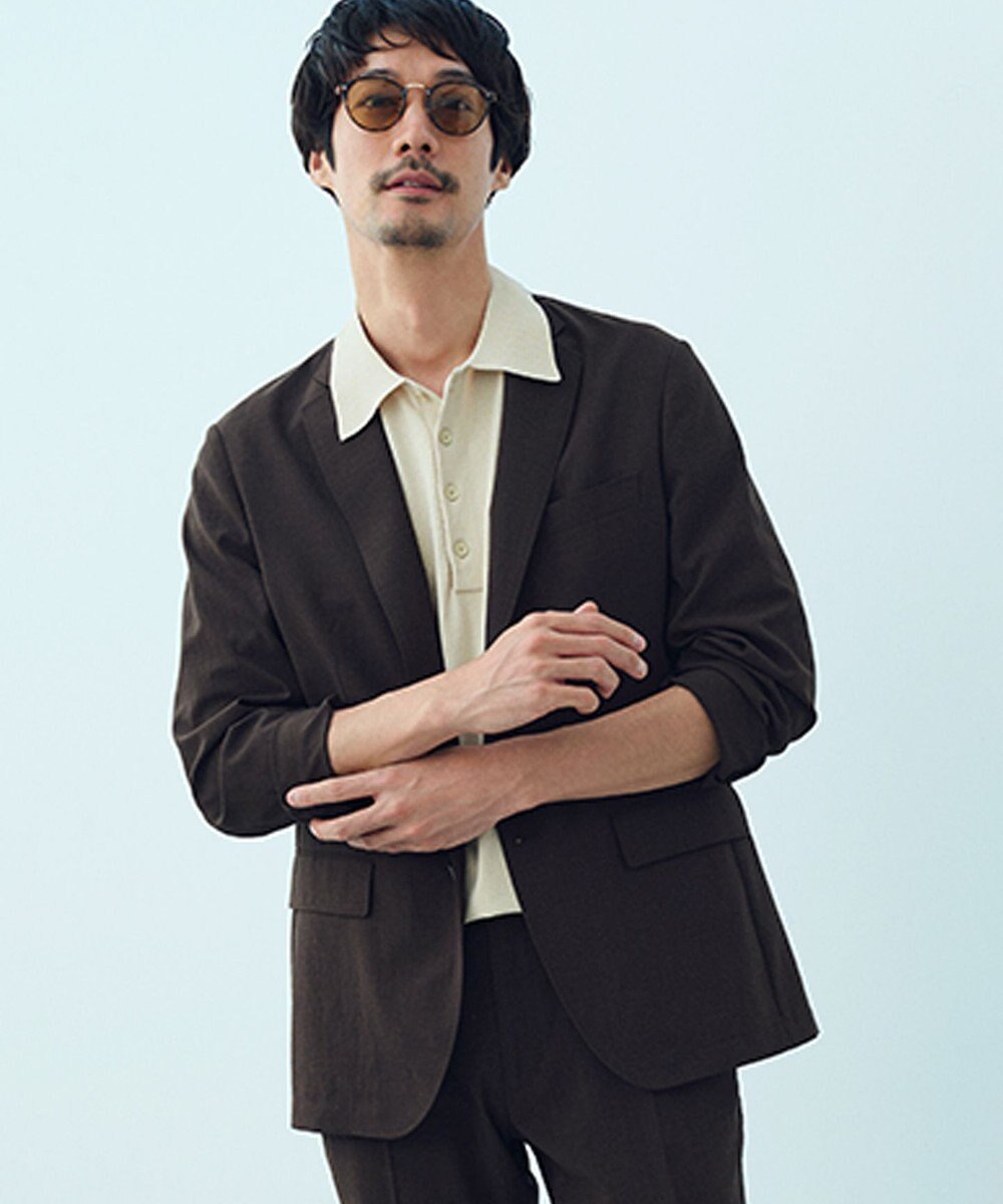 JOSEPH ABBOUD クールビズ【キングサイズ・洗える/軽量/清涼/ストレッチ】ハイツイストドライストレッチ ジャケット 