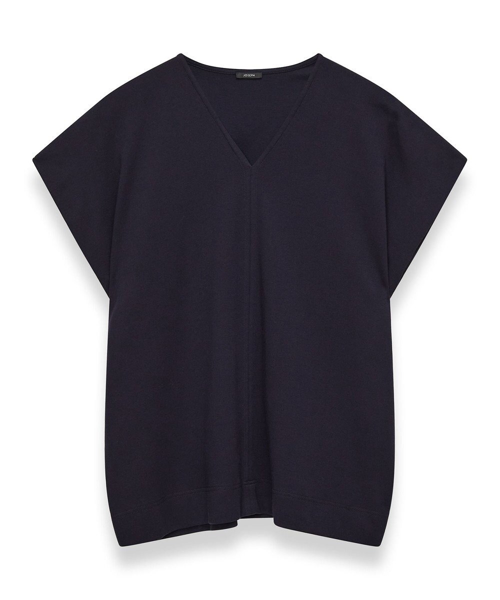 JOSEPH マーセライズコットン　Vネックトップス 
