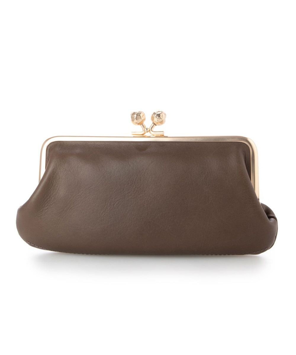 UNBILLION perche フラグメントケース付きアンティーク調ガマグチ長財布 