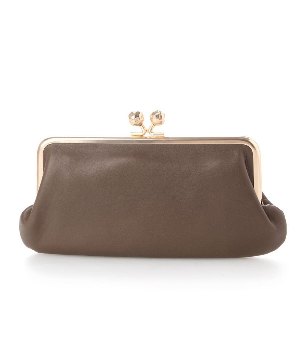 UNBILLION perche フラグメントケース付きアンティーク調ガマグチ長財布 