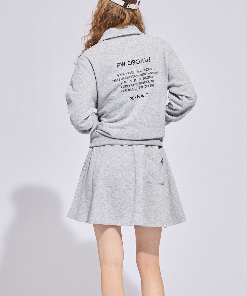 PW CIRCULUS 【WOMEN】裏毛スウェットフレアスカート ゴルフウェア レディース 