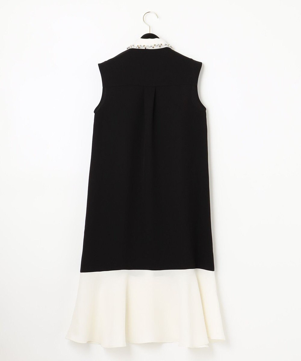 GRACE CONTINENTAL カラーブロックシャツドレス 