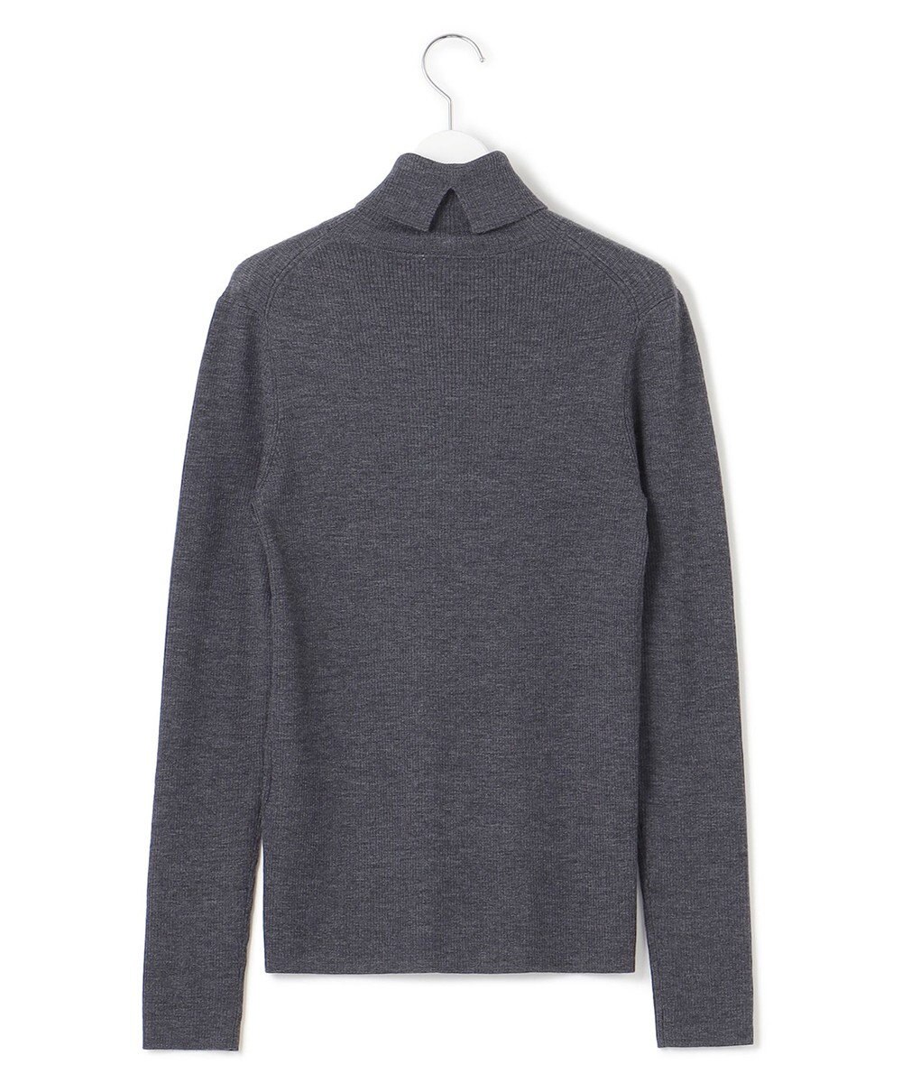 23区 【洗える】ウーステッドウール タートルネック ニット 