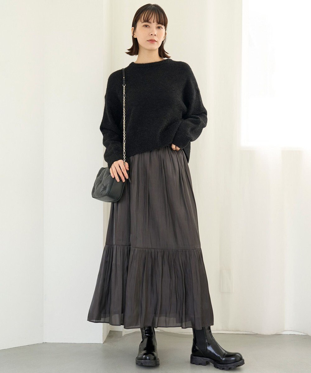 UNFILO L ラメシャギー  ニット 